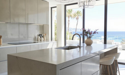 concrete kitchen plate