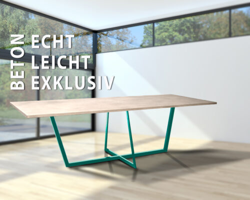 betontisch,beton tisch, betonesstisch, beton esstisch, betonarbeitsplatte von messoni