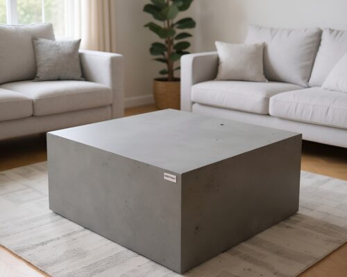 betoncouchtisch betonmöbel betontisch von messoni